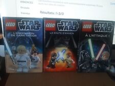 lot de 3 livres  LEGO "STAR WARS"