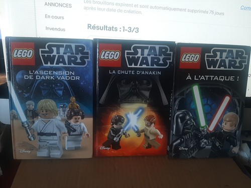 Lot livres lego star - 3,