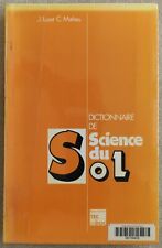 DICTIONNAIRE DE SCIENCE DU SOL - LAVOISIER TEC & DOC - PEDOLOGIE MINERALOGIE