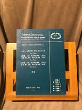 Thierry Carre-Chesneau Jardin de roses Ciel de marbre gris partition piano Leduc