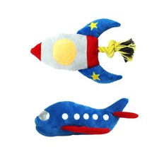 Chiens en peluche Squeaker