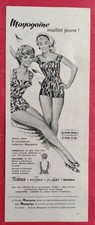 PUBLICITE DE PRESSE:  Les Maillots de bain Femmes MAYOGAINE Maillot Jeune 1959