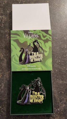Pins disneyland paris villains - pins,