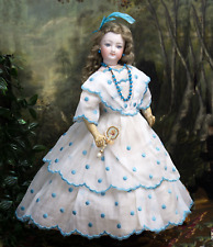 16" (41cm) Lovely Antique French Bisque Poupee by Gaultier