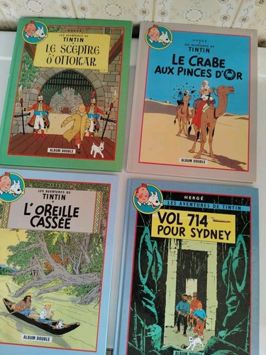Tintin lot album double - de,