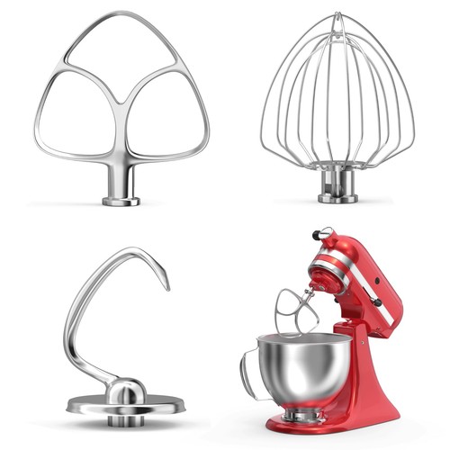 Stainless steel kitchen mixers - steel,