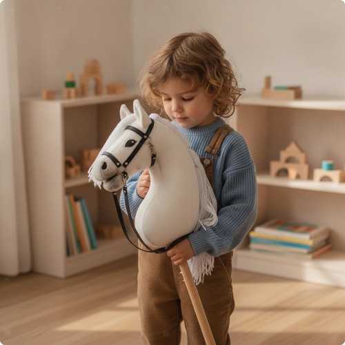 Cheval peluche doux hobby - peluche,