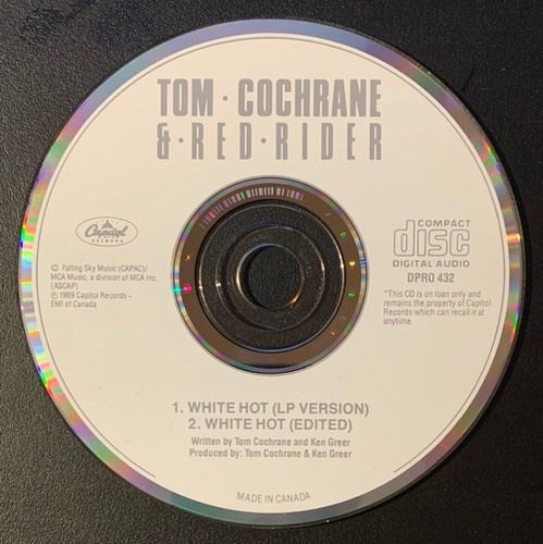 Tom cochrane red rider white - red,