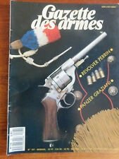 GAZETTE ET REVOLVER PERRIN VARIANTES PISTOLETS MAB MODELES CDR DAGUES MAS 1910