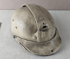 Ancien casque de mineur de charbon