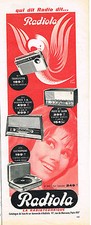 PUBLICITE ADVERTISING 1962    RADIOLA    poste de salon  electrophone transistor