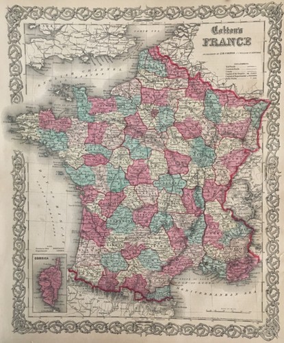 Colton s 1855 france - 1855,