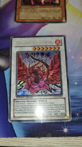 Carte dragon rose - carte,
