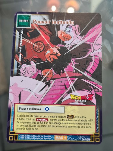 Carte dragon ball française - ball, z