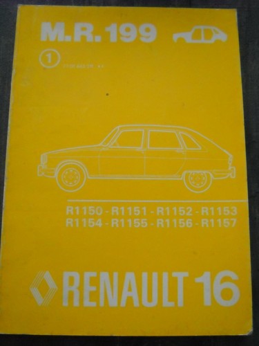 Manuel reparation renault - manuel,