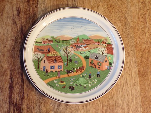 Assiette printemps saisons - printemps-4,