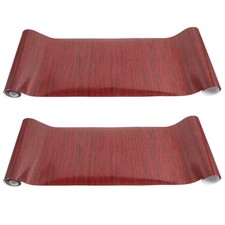  2 Rolls Papier Peint Adhésif Décalcomanies Amovibles Décoration De Meubles