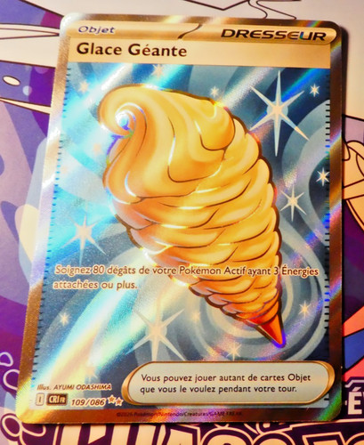 Pokemon card holo carte - carte, glace