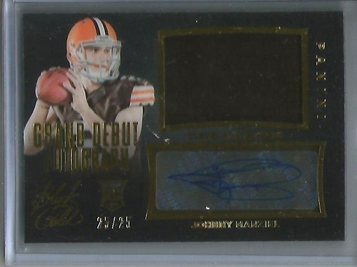 Johnny manziel 2014 panini - manziel,