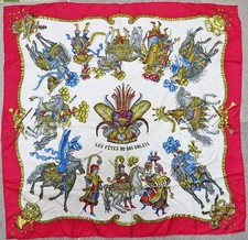 Authentique foulard HERMES
