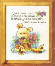 " Newton Law -  Roses are Red " Kit Pt Croix NEUF Vintage 2002 Anchor NL117