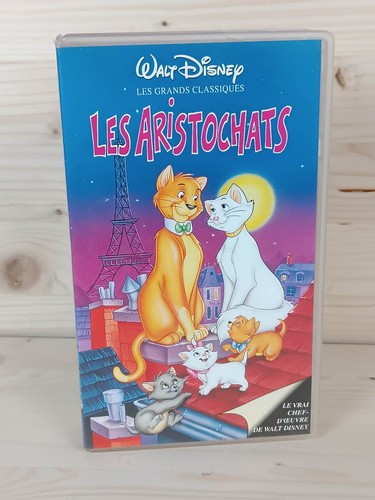 Cassette vhs les aristochats - vhs,