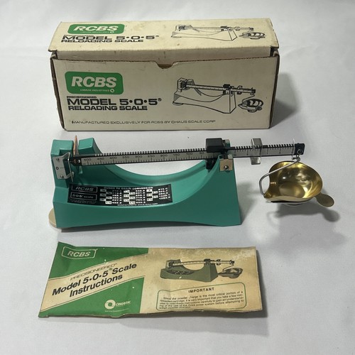 Rcbs scale reloading - scale,