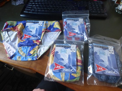Lot slip garçon 10 ans - 4,