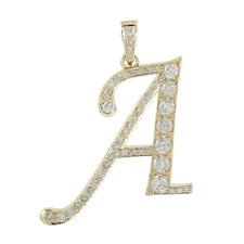 Pendentif breloque alphabet
