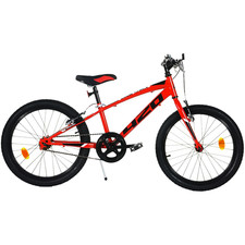 Vélo 20 Mtb 420 Sport 1 Vitesse Rouges Pour Garçon Enfant Dino Bikes