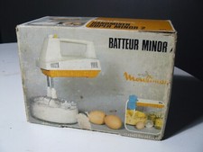 BATTEUR MINOR MOULINEX  ANNEE 70 ORANGE VINTAGE