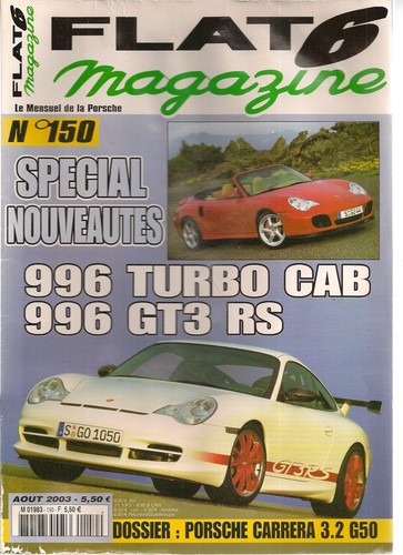 Flat 150 porsche - 996, turbo