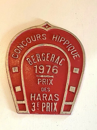 Chevaux plaque concours - plaque,