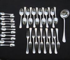 CHRISTOFLE : ménagère 37 couverts en métal argenté modèle boréal 2