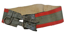 Sapeurs Pompiers CEINTURE de FEU toile - fin 19eme Siècle / début 20eme - Lot  2