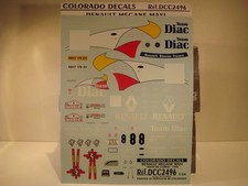 DECALS 1/24  RENAULT MEGANE