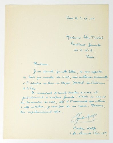 Melik rouben lettre - melik, rouben.