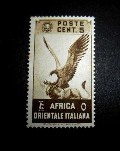 Timbre italie occupation - italie,