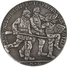 Médaille commémorative : restriction satirique de la politique italienne 1915
