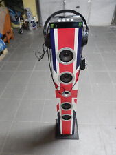 Enceinte colonne High one 80W USB audio, radio FM, SD, bluetooth avec casque