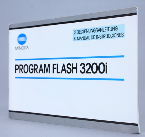 Minolta program flash - minolta,