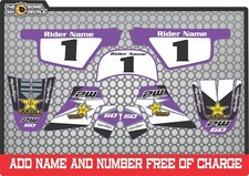 décalcomanies pw50 rockstar