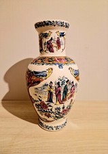 Grand Vase Chinois en Céramique Signé