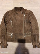 Blouson en cuir de caprin caroll taille 42