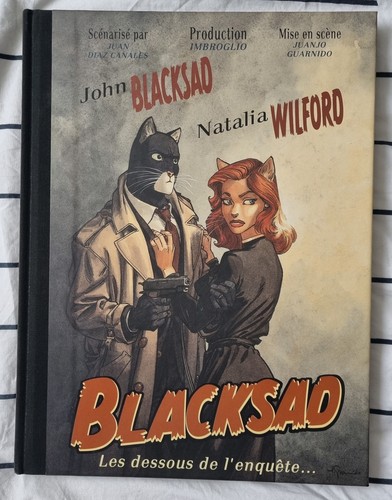 Blacksad les dessous - bd,