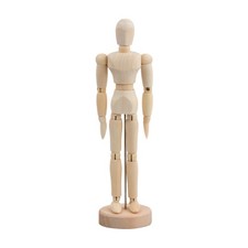 Mannequin articulé bois - mannequin,