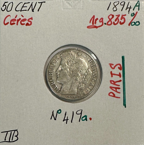 Centimes ceres 1894 a - 50,