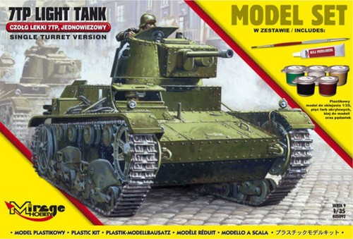 7tp light tank single - 7tp, "single