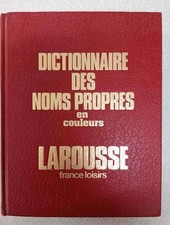 Dictionnaire des noms propres