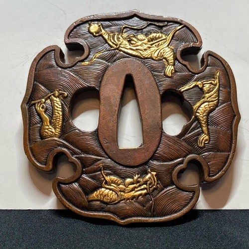 Tsuba épée japonaise - d'épée,
